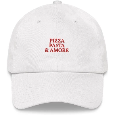 Pizza Pasta Amore - Embroidered Cap - Multiple Colors