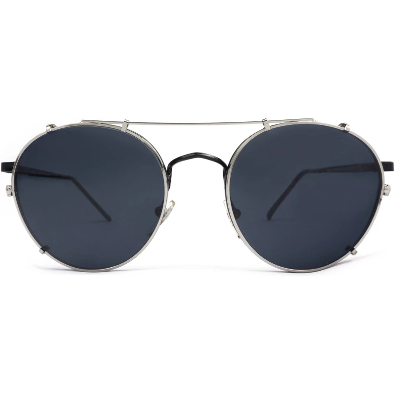 Shoreditch / Clip On Sunglasses Black