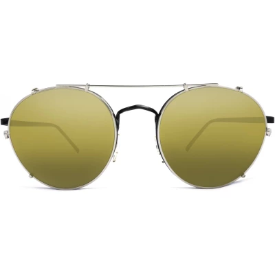 Shoreditch / Clip On Sunglasses Bronze