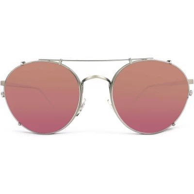 Shoreditch / Clip On Sunglasses Rose Gold