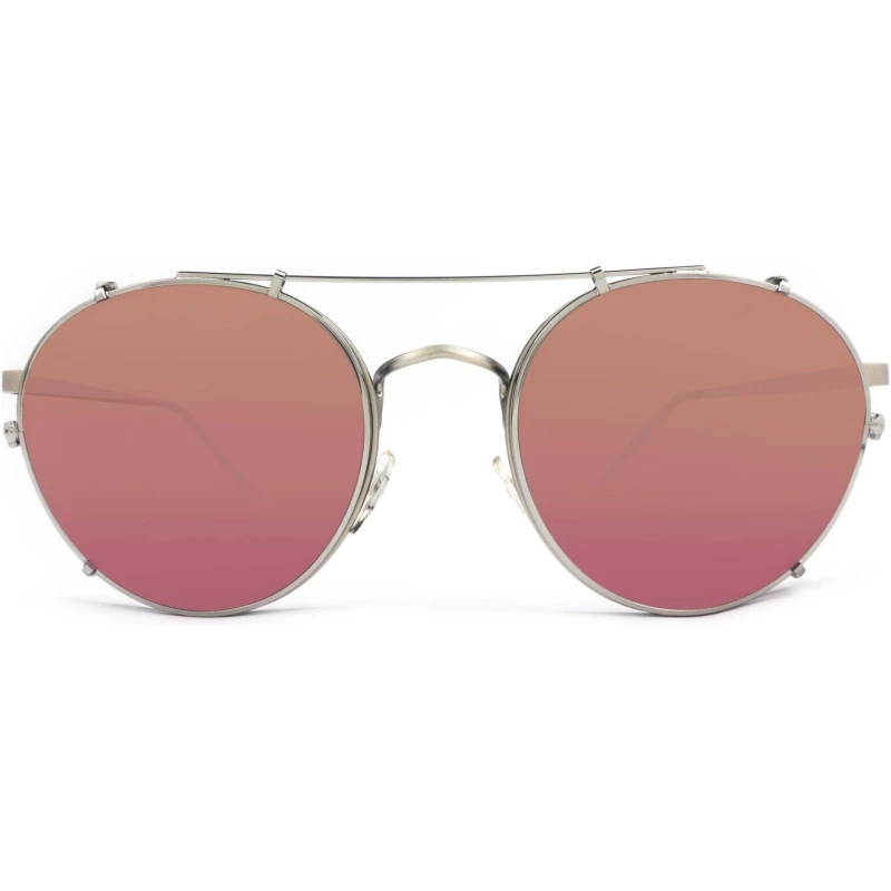 Shoreditch / Clip On Sunglasses Rose Gold