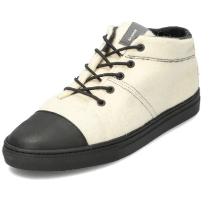 Sneaker BLACK NOSE aus Wolle, offwhite