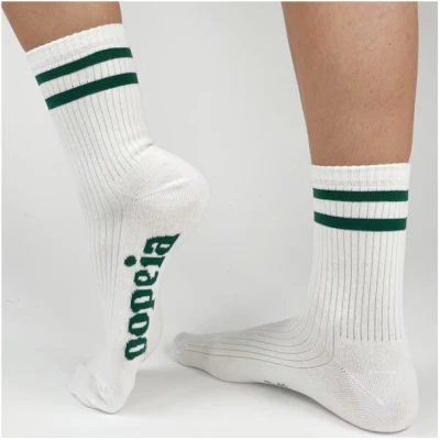 Socken weiß/natur "popeia" - The Sporty