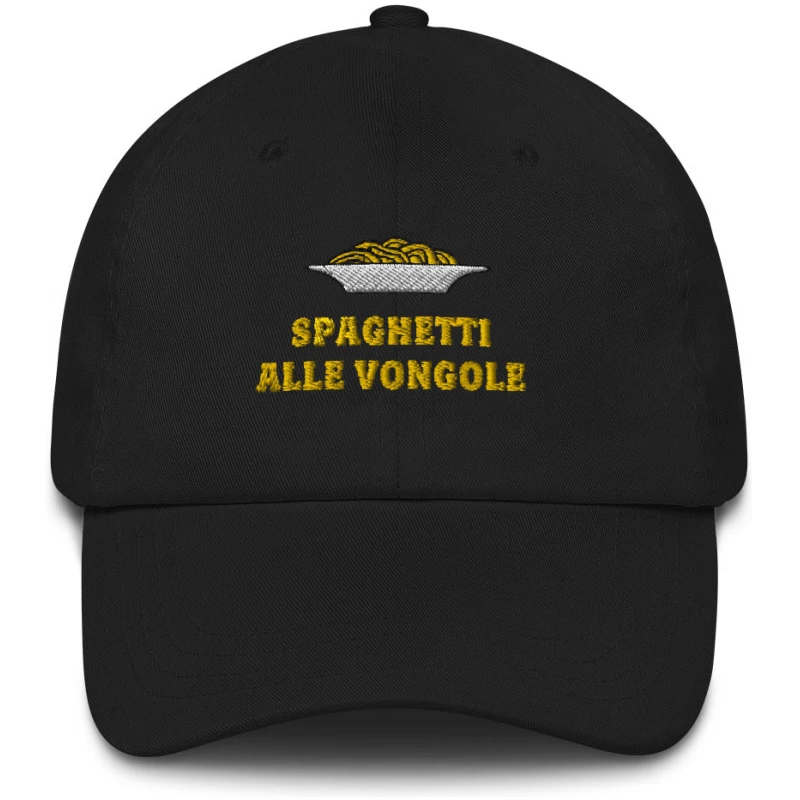 Spaghetti Alle Vongole Embroidered Cap - Multiple Colors
