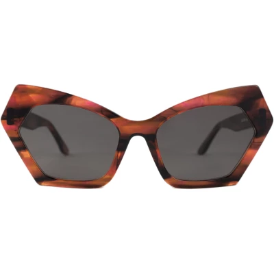 Stella Light Havana / Cat-eye Sunglasses
