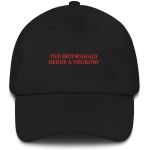 The Bridesmaid Needs a Negroni - Embroidered Cap - Multiple Colors