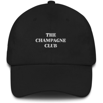 The Champagne Club - Embroidered Cap - Multiple Colors