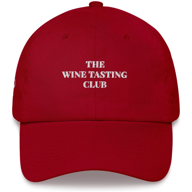 The Wine Tasting Club - Embroidered Cap - Multiple Colors