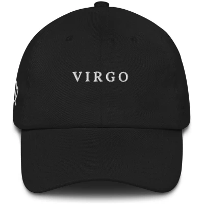 Virgo - Embroidered Cap - Multiple Colors