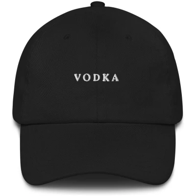 Vodka - Embroidered Cap - Multiple Colors