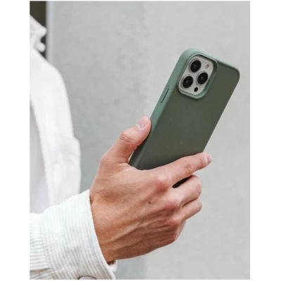 Woodcessories Antibakterielles iPhone Case, Handyhülle aus Bio-Material inklusive Panzerglas