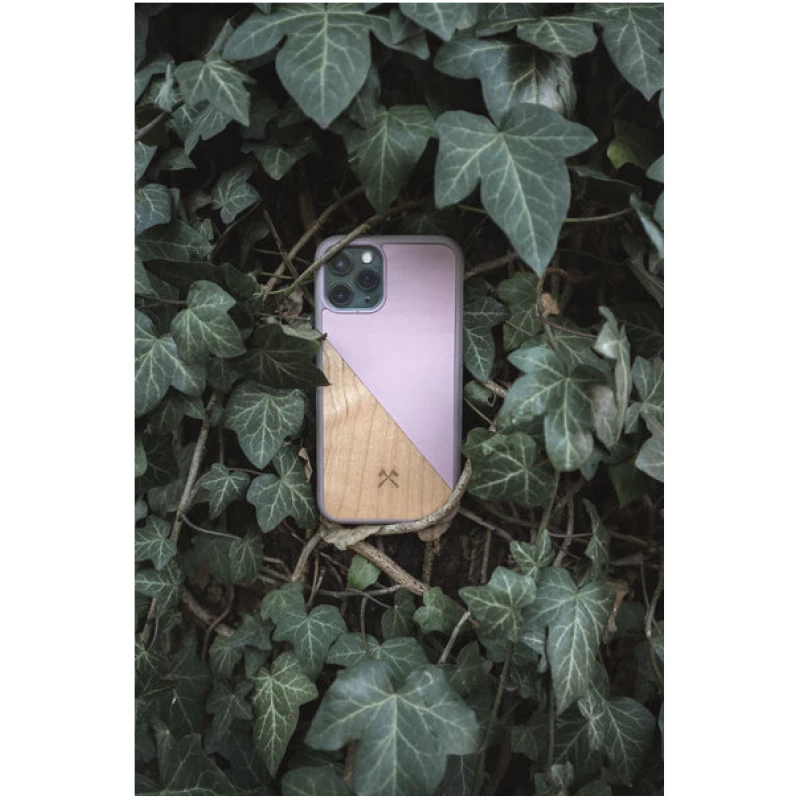 Woodcessories iPhone Hülle EcoSplit 2.0 aus Holz und veganem Leder