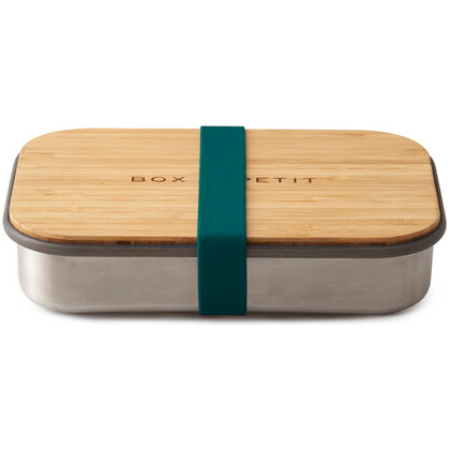 Black + Blum Lunchbox "Sandwich Box" aus Edelstahl mit Bambusdeckel