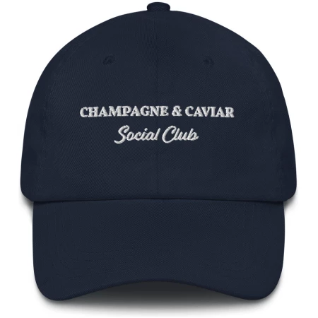 Champagne Caviar - Embroidered Cap - Multiple Colors