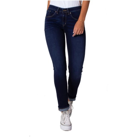 KUYICHI Damen Jeans Suzie Slim Deep Blue Bio-Baumwolle