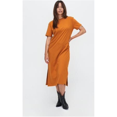 Kuyichi Damen vegan Kleid Brandy Inca Wüste Orange