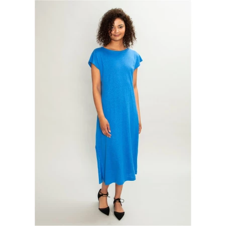 MAHLA Damen vegan Kleid Isadora Blau