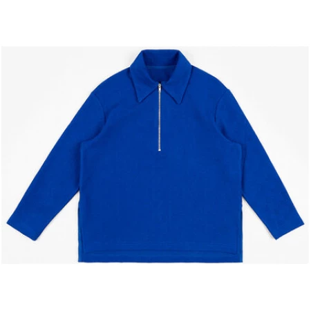 Rotholz Polo Sweatshirt - Relaxed - aus Biobaumwolle