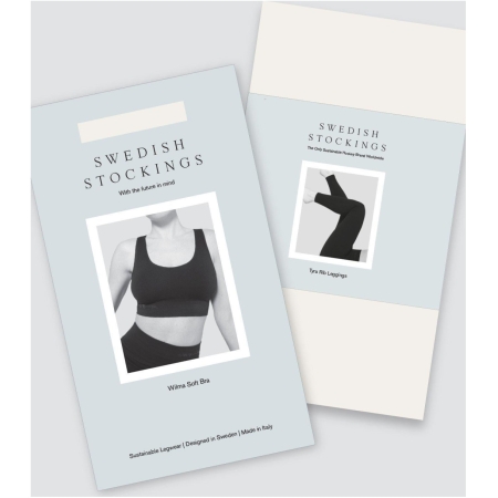 Swedish Stockings Damen vegan Softwear Set: Tyra Leggings & Wilma Soft-Bh Vanille