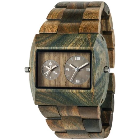 WEWOOD Holz-Armbanduhr JUPITER RS ARMY | 100% hautverträglich
