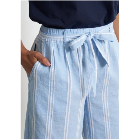 recolution Kurze Frauen Hose aus Leinen-Baumwoll-Gemisch | Shorts #STRIPES