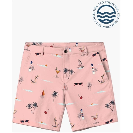 Averie Herren vegan Shorts Mason By Arlo Beach On Lemonade Pink