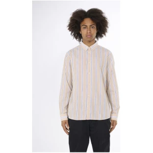 KnowledgeCotton Apparel Hemd gestreift - Relaxed fit striped cotton shirt - aus Bio-Baumwolle