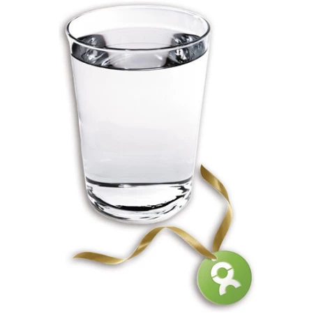 OxfamUnverpackt Spenden-Geschenk "Trinkwasser 50" (Grußkarte mit Magnet)