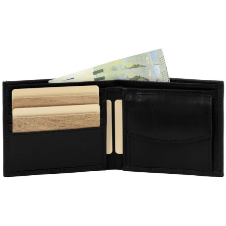 Simaru Geldbeutel aus Leder , Portemonnaie mit RFID-Schutz, Geldbörse