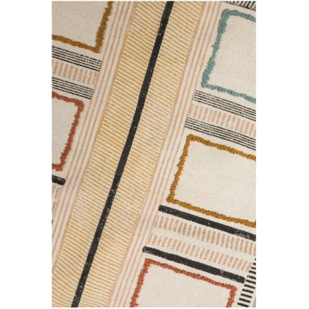 TRANQUILLO Teppich mit Muster, Good Weave-zertifiziert, 150 x 90 cm mit Fransen (BS193, BS194, BS195)