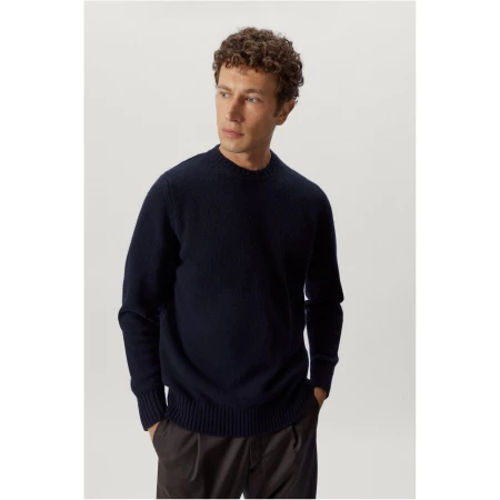 The Woolen Sweater - Blue Navy