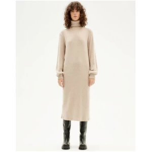 thinking mu Langes Kleid - Amaia Dress - aus einem Baumwoll/Acryl/Nylon/Elastan Mix
