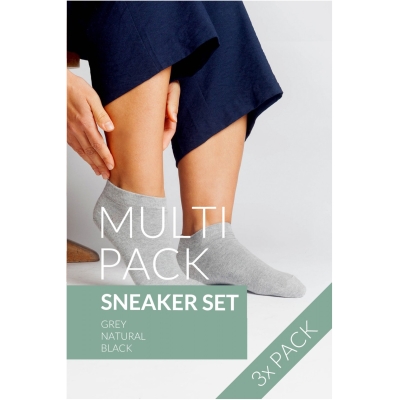 3er Pack "Sneaker Socken", Baumwolle