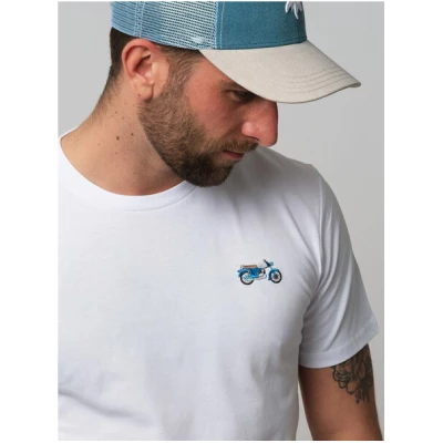 Bavarian Caps T-Shirt Zündapp - Weiß
