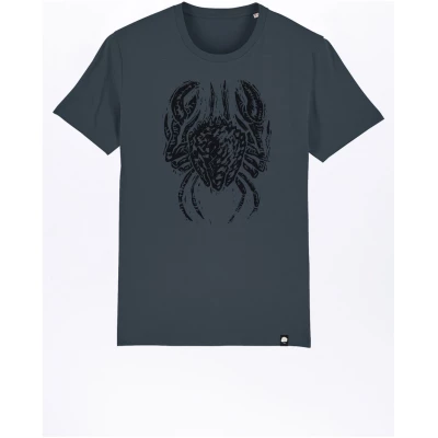 Crab T-Shirt für Männer, Baumwolle