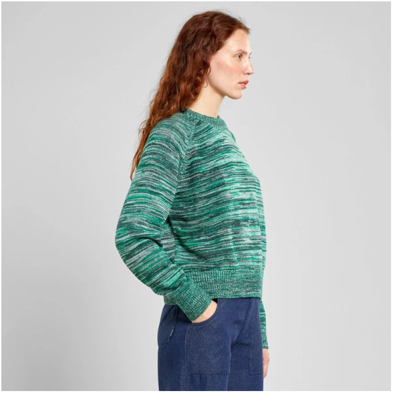 DEDICATED Sweater Husie TY - Veganer Baumwoll Strickpullover