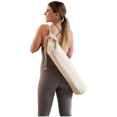 Flora Furora Yoga Zubehör Yogatasche für kleine bis 200cm große Yogamatten - nachhaltig ohne Plastik - Yogamatte Tasche