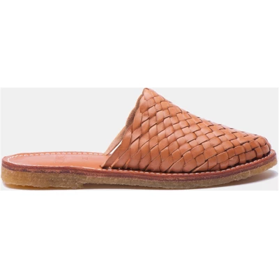 Huarache Slip On Woven Sandals Women - Lizeth Cognac
