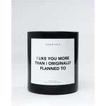 I Like You More Than I Originally Planned To Candle