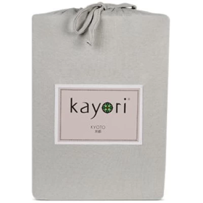 Kayori Kyoto - Spannbettlaken für Splittopper Matratze - Premium Jersey