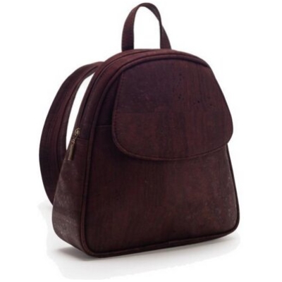 Kork-Deko Mini Rucksack aus Kork - braun | Trendiges Accessoires