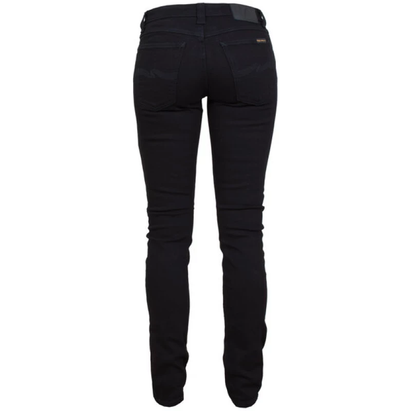 Nudie Jeans Skinny Lin Organic Black Black