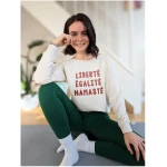 OMlala Sweater | LIBERTÉ ÉGALITÉ NAMASTÉ