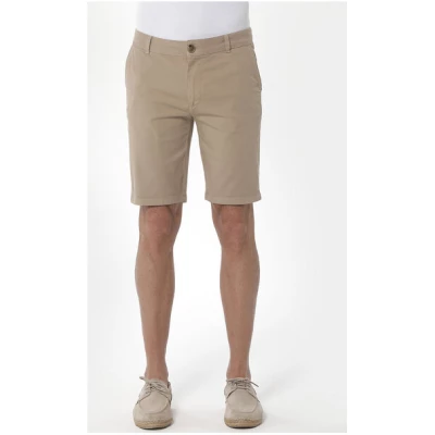 ORGANICATION Slim Chino-Shorts aus Bio-Baumwolle