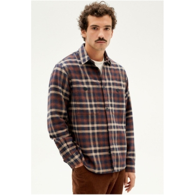 Overshirt Bes Checks Blau