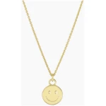Paeoni Colors Smiley-Halskette aus 18k Gold Vermeil, 925 Sterling Silber