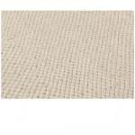 Prolana Handgefertigter Flachgewebe-Teppich "Flat" aus Wolle in Beige - versch. Größen