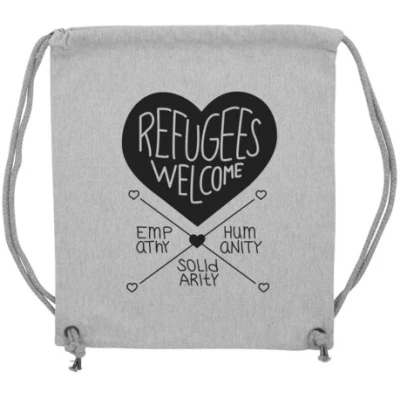 Róka - fair clothing Refugees Welcome - Gymbag Sportbeutel Rucksack