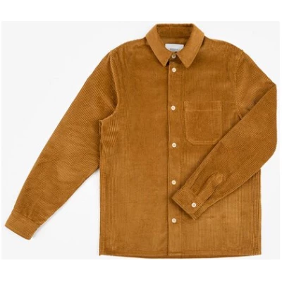 Rotholz Cord Hemd - Casual Cord Shirt - aus biologisch angebauter Baumwolle