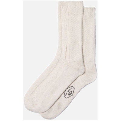 Socken Cable Off White